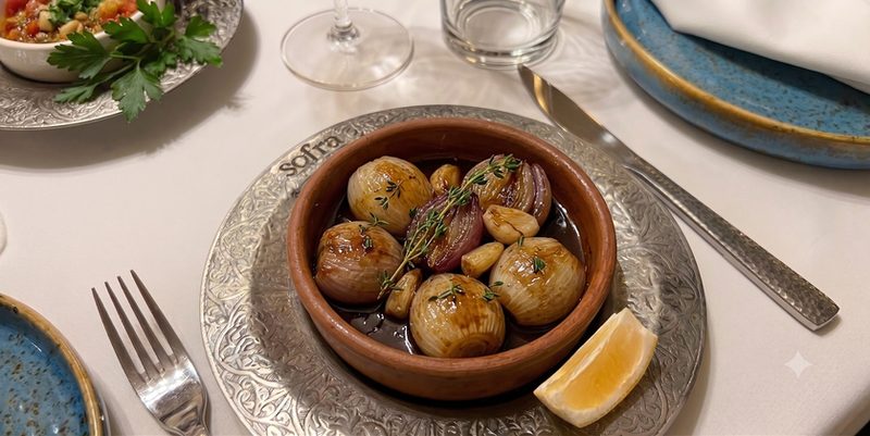 Soslu Közlenmiş Soğan
